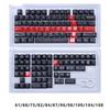 Průhledný průhledný set klávesnic Ice Cherry Profile PC Klávesy Mechanická klávesnice