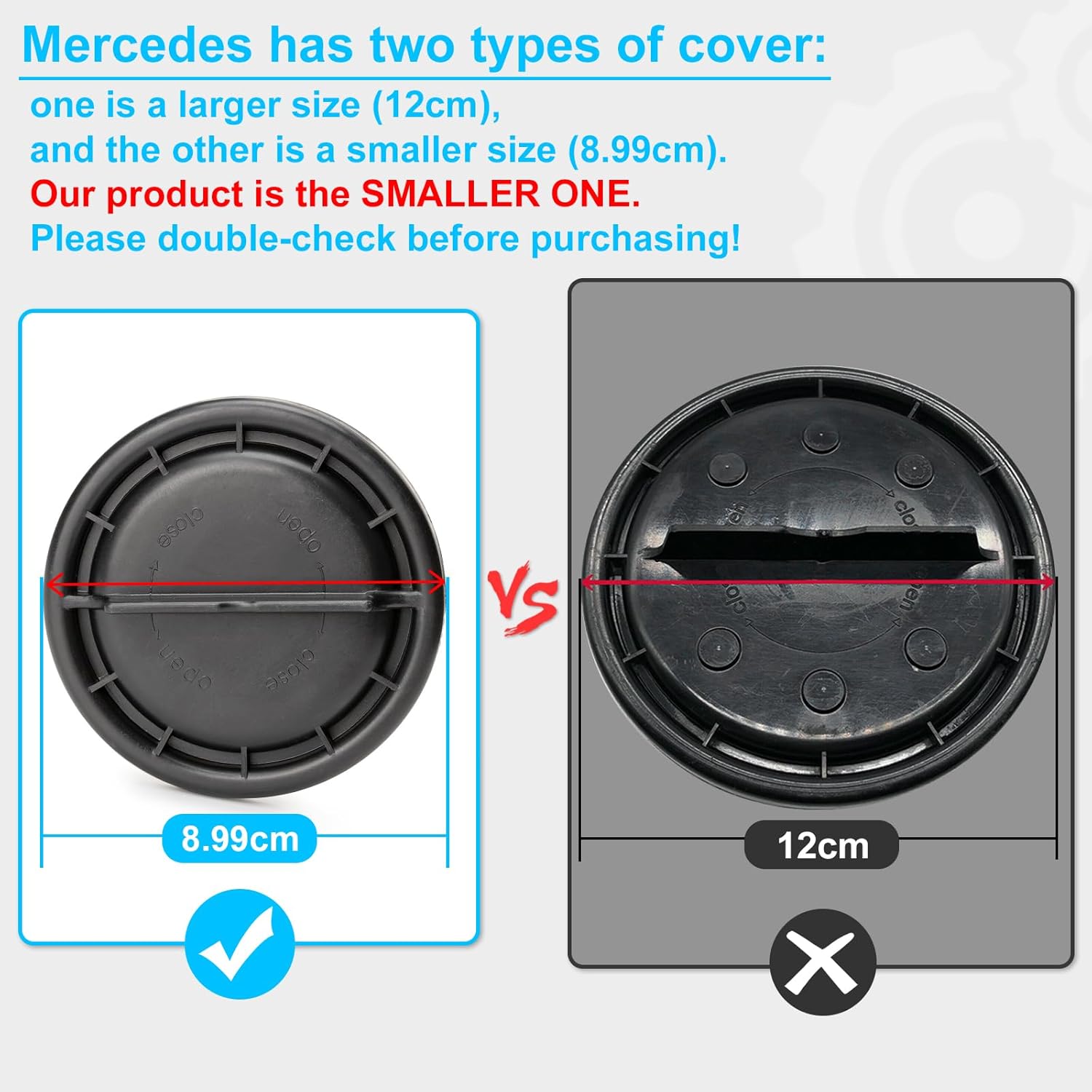14735400 1305219122 Headlight Back Cap Bulb Dust Cover for Mercedes Benz W204 W171 W212 W222 3.5