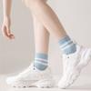 Sweat Absorbing Women's Socks Thin Sports Socks Soft Mid Tube Socks  Spring