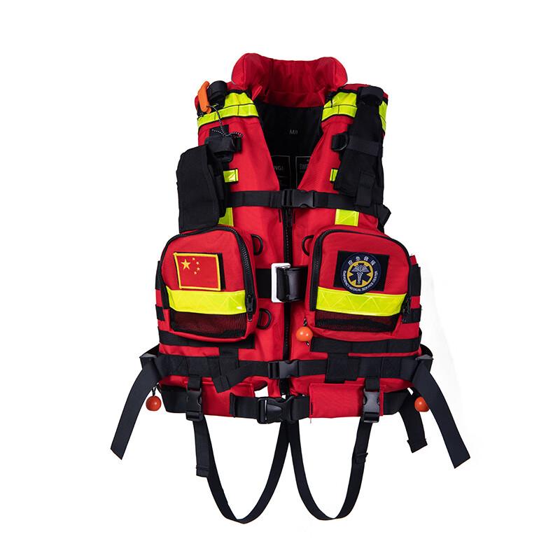 OLOMM Multi-functional Heavy-Duty Life Vest with Collar