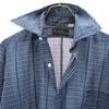 VAN HEUSEN 70s 80s Vintage Collar Stuffers Check Pattern Long sleeve shirt Men's Used