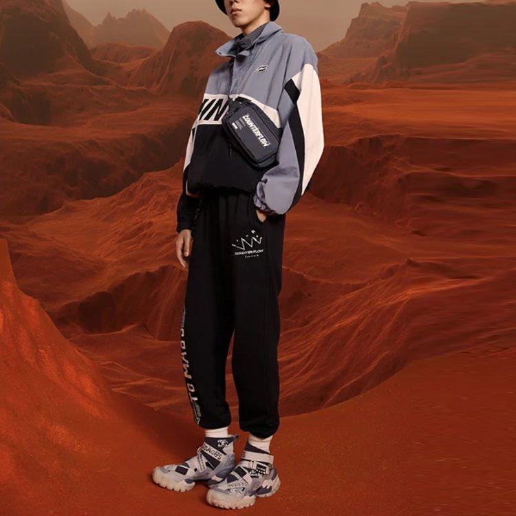 Li Ning CF Knitted Sweatpants Men's Black AKLRC07-2