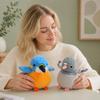 5 Stile Niedliche Mini Stehende Haustier Vogel Plüschtiere Weiche Papagei Tauben Puppen Lustiger Anhänger Für Kinder