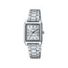 Casio Standard Analogue Ladies Watch LTP-V007D-7E Silver Stainless Steel Water Resistant