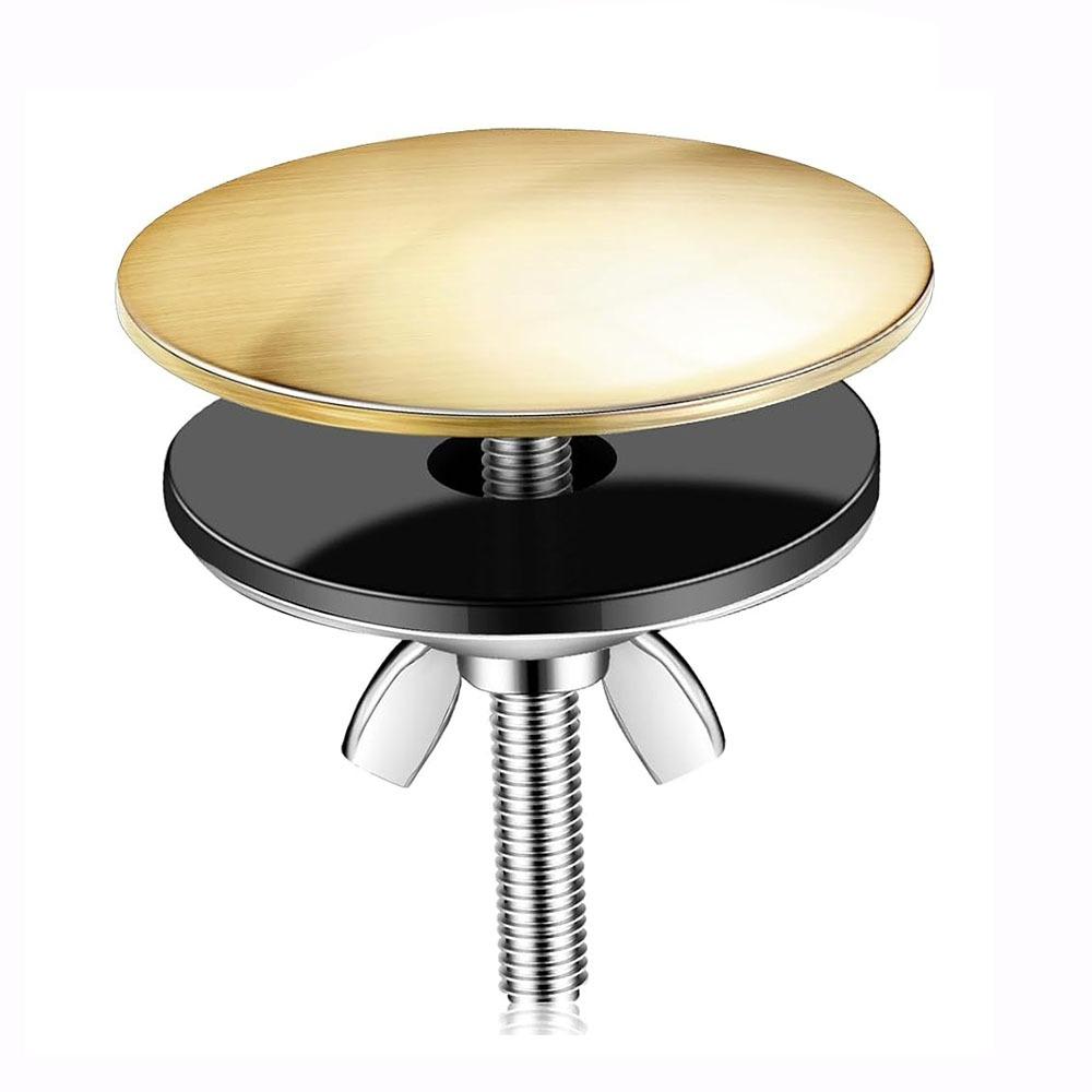 Stainless Steel Sink Hole Cover Black Silver Sink Tap Hole Cap Faucet Hole Cover