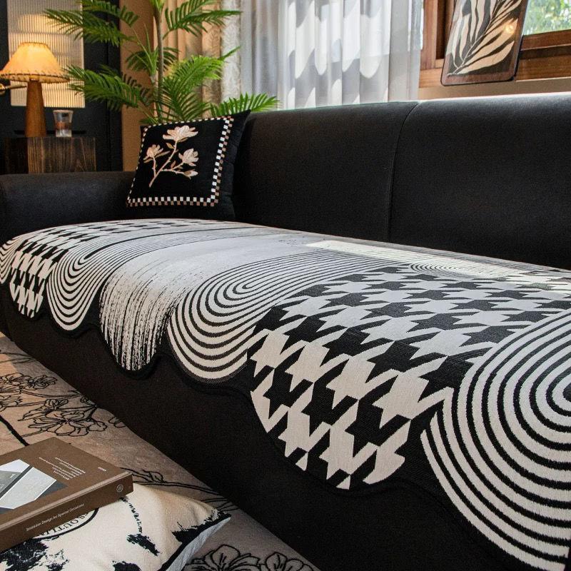 Retro Special-shaped Sofa Cushion Four Seasons General New Advanced Sense of Irregular Non-slip Cushion Cover