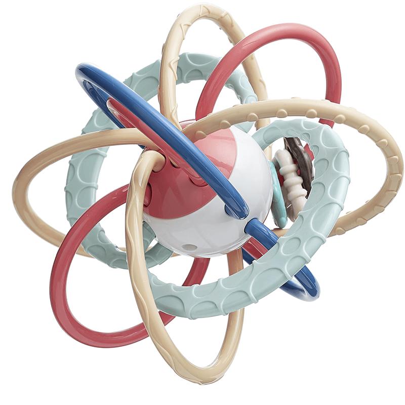Manhattan Grasping Ball Baby Teether Rattle