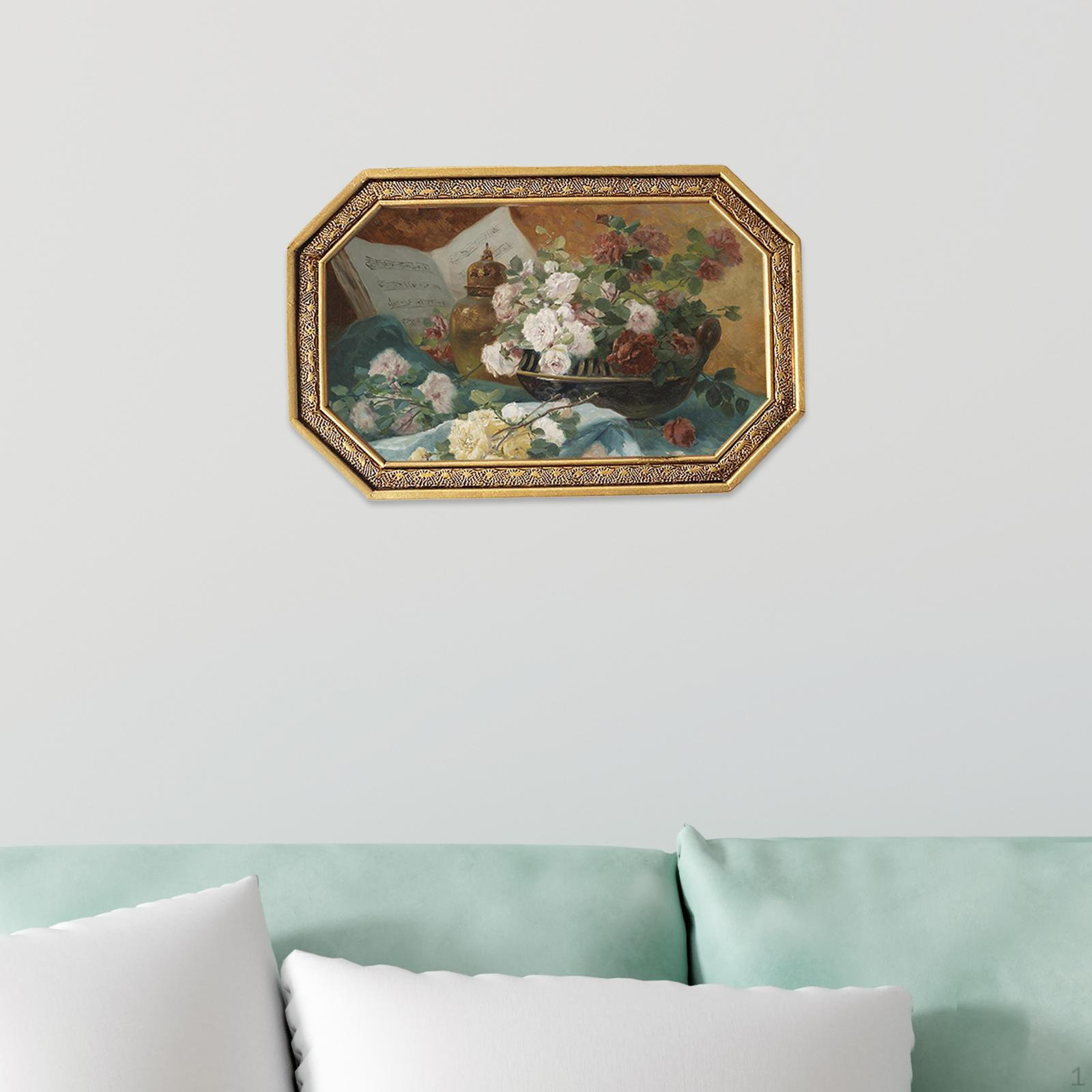 

Photo Frame Picture Artwork Resin Antique Style Embossed Display Ornament