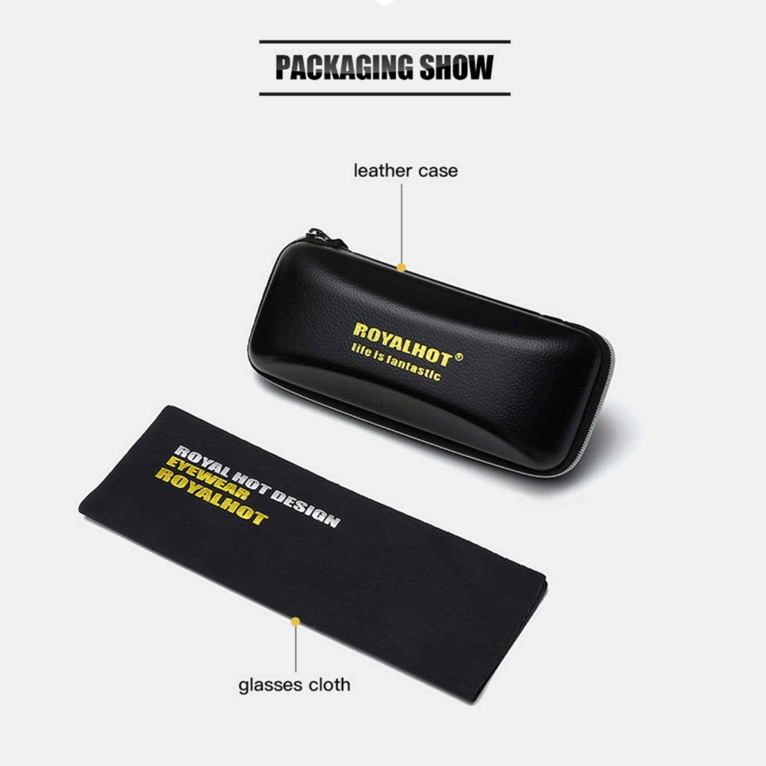 RoyalHot унисекс поляризационные синие спортивные солнцезащитные очки винтажные — фото 7