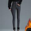 2022 Winter Fashion Harajuku Denim Pants High Waist Jeans Women Straight Elastic FemmeCotton Korean Stytle Slim Vintage Jeans
