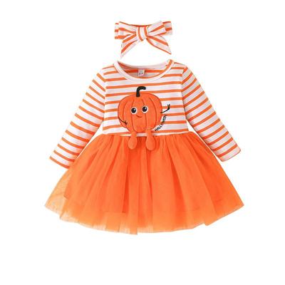 Toddler Baby Girls Mesh Skirt Dress Halloween/Christmas Dress