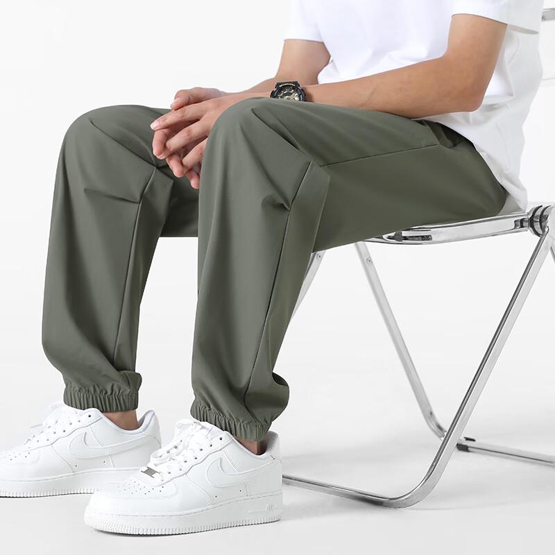 XueZhongFei Men s Loose Fit Tactical Jogger Pants M