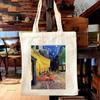 Oil Painting Art Print Canvas Bag, Shoulder Bag, Shopping Bag, Tote Bag