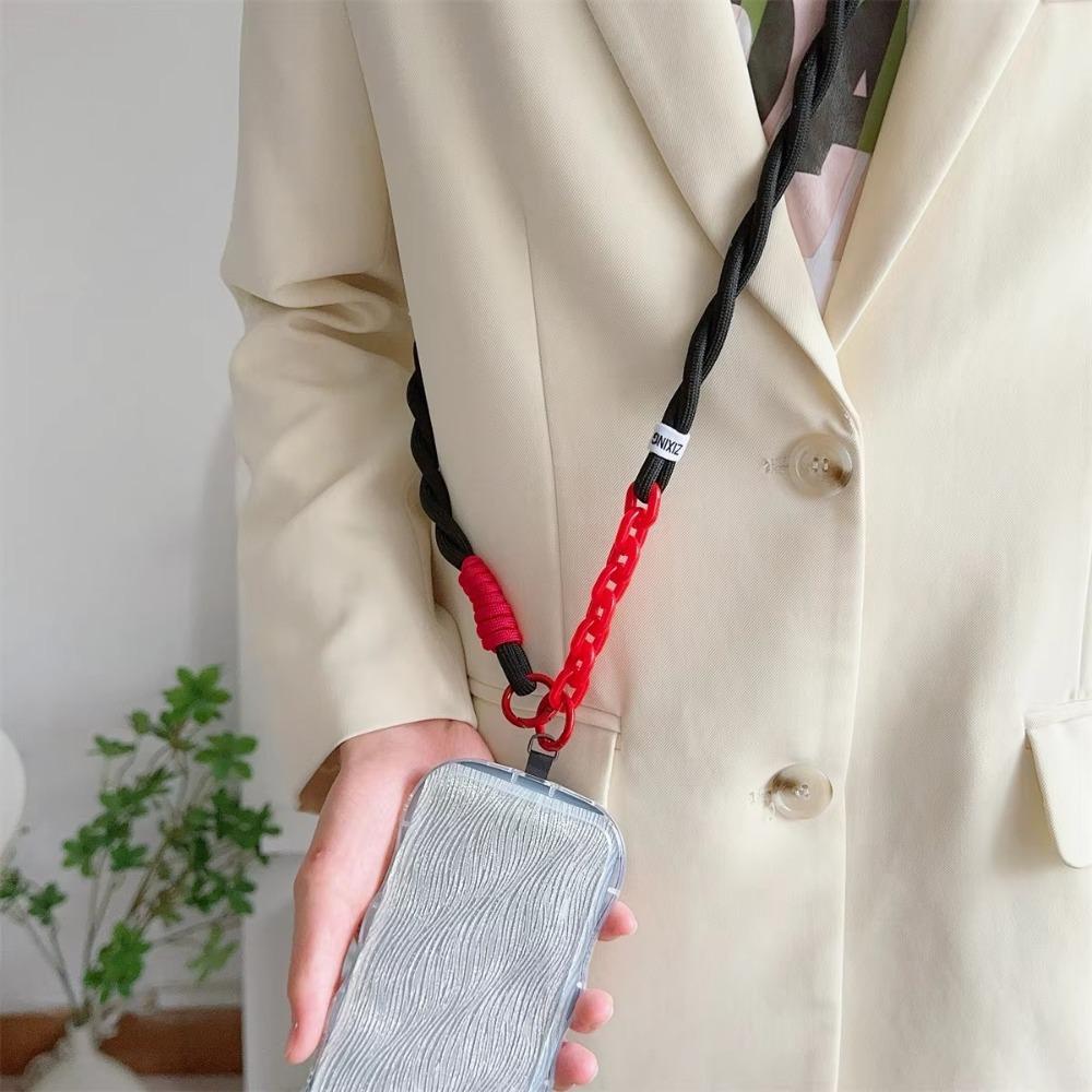 

Detachable Mobile Phone Lanyard Anti-lost Wrist Strap Crossbody Shoulder Card Neck Cord Outdoor D