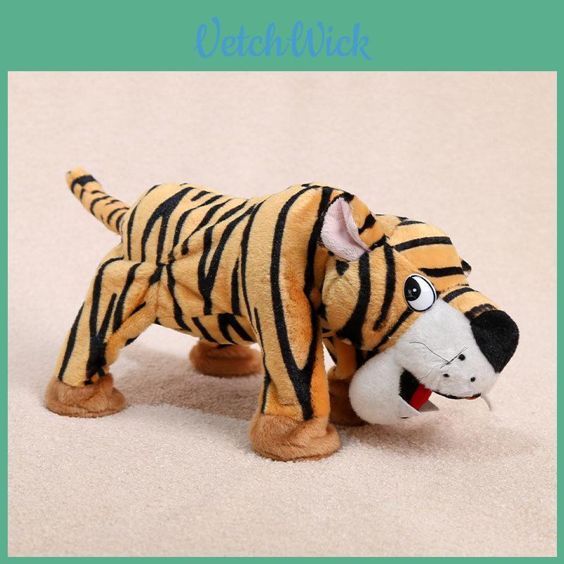 Plush Tiger Toy With Pp Cotton Filling For Children And Kids Gift