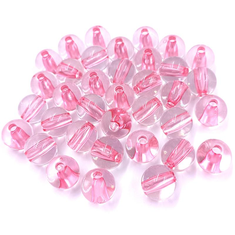 14mm Bracelet Necklace DIY Transparent Accessories For Jewelry Making Pearl Spacer Loose Beads Acrylic Round Beads  Accessories