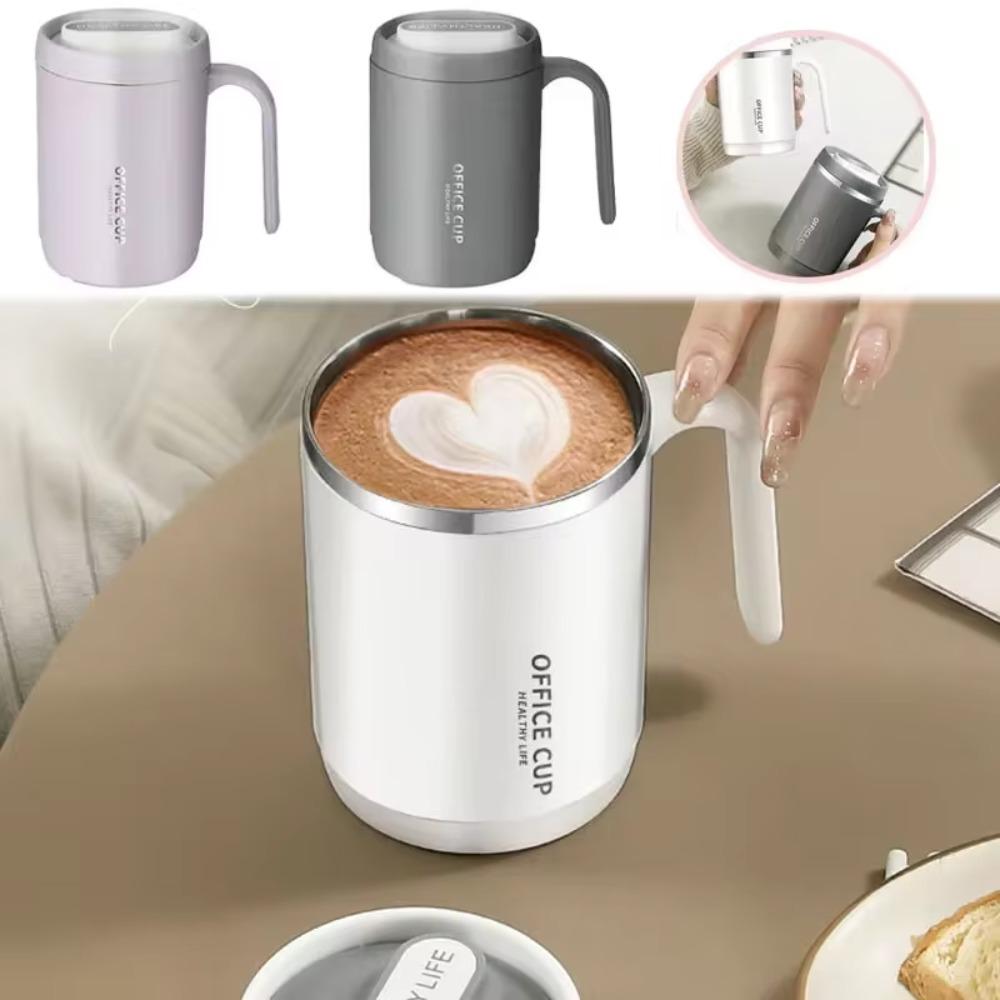 with Handle Thermos Coffee Cup 500ML Drinking Cup Household Coffee Mug  Milk