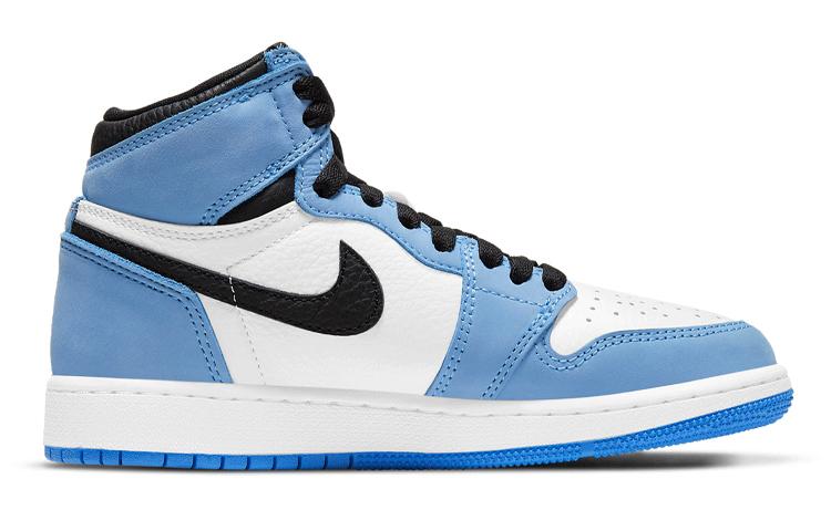 Jordan Kids Air Jordan 1 Retro High OG "University Blue" Sneakers 575441-134
