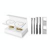 Permanent Bracelet Kit Casual Lightweight Jewelry Gifts Silver Polishing Cloth Shine Removes Tarnish