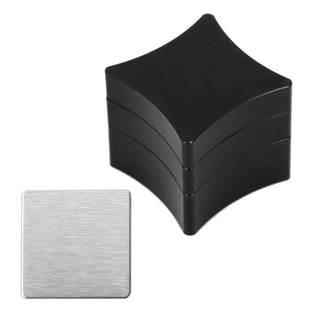 

Универсальный алюминиевый держатель для мела для снукера, пула, бильярдного кия (черный)