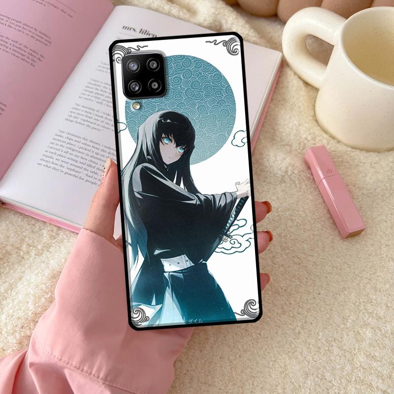 

Чехол Muichiro Tokito Kimetsu no Yaiba для Samsung Galaxy A51 A71 A50 A70 A33 A53 A73 A12 A22 A32 A52 A72 A21S A52S Samsung A51 4G