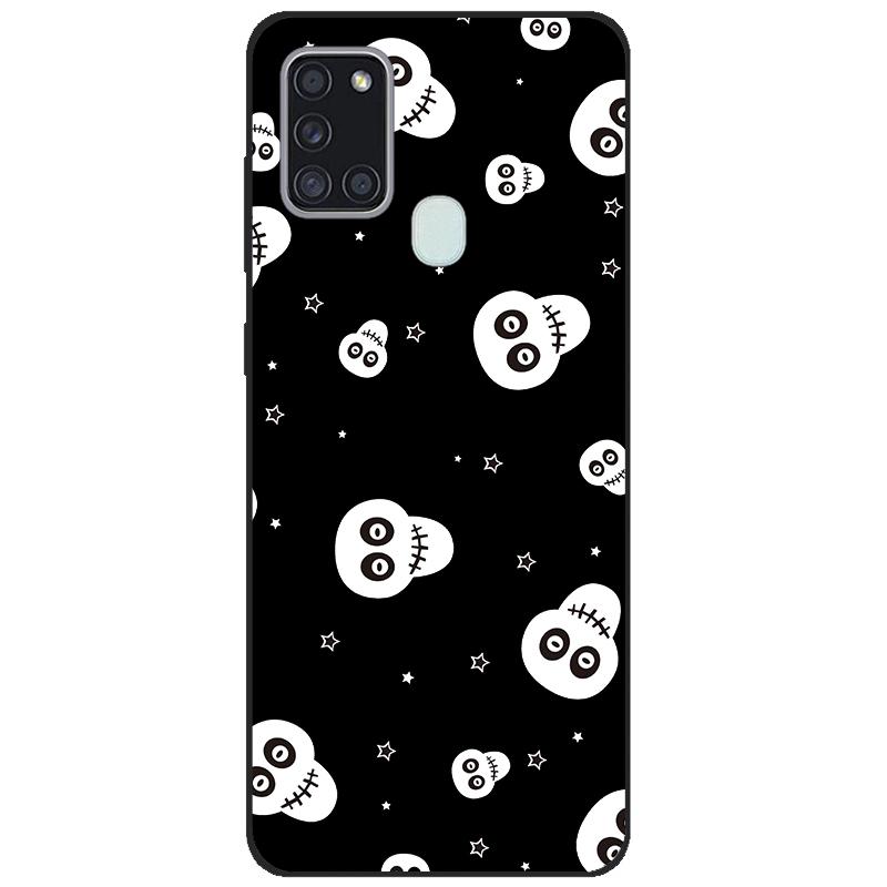 For Samsung A21s SM-A217F/DSN Back Cover tpu Soft Silicone Phone Case For Samsung Galaxy A21s Case Mobile Phone black coque new