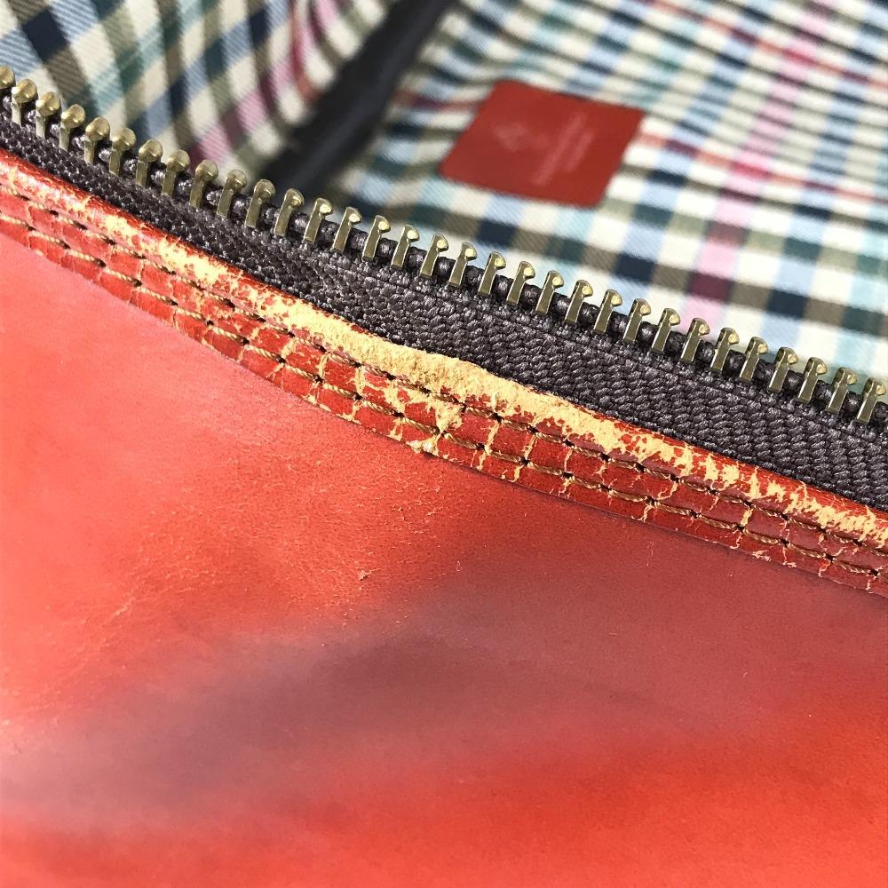 SWAINE ADENEY BRIGG Inside Check Bag Travel Bag Hand Bag Travel Bag Duffle Bag