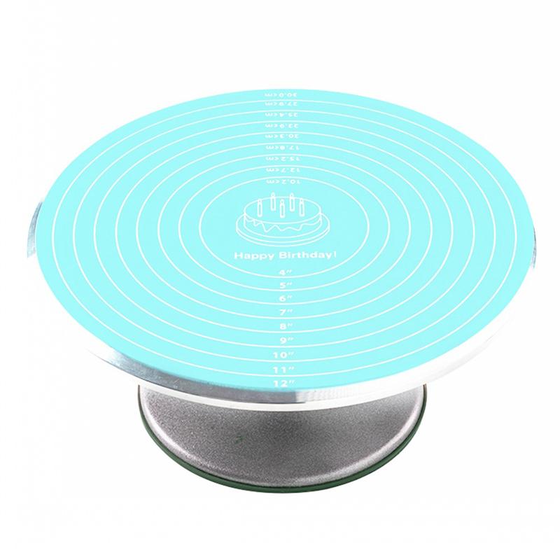 Silicone Baking Round Mat Rolling Kneading Pad Pastry Tools Pizza Dough Non-Stick Cake Holder Kitchen Non-Slip Silica Mat