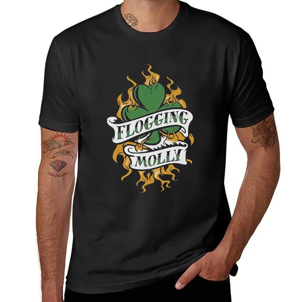Flogging Molly TShirt sublime korean fashion heavyweights summer clothes mens champion t shirts 2025 new model