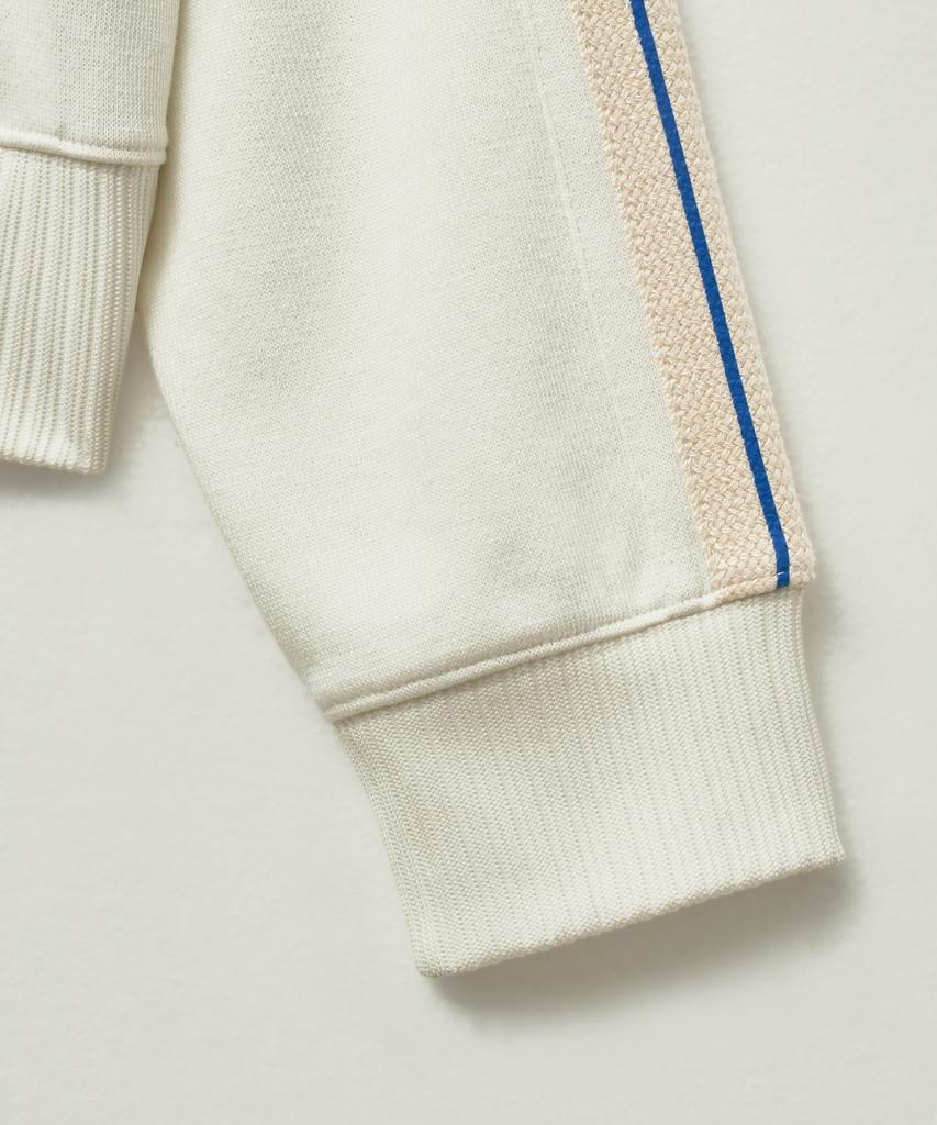 Satur Lawton All Day Track Zip-Up Jacket White