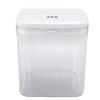Medication Lock Box with Code Lockable Storage Box for Fridge Snacks Food Phone Lock Box for Home Dorms Office Clear