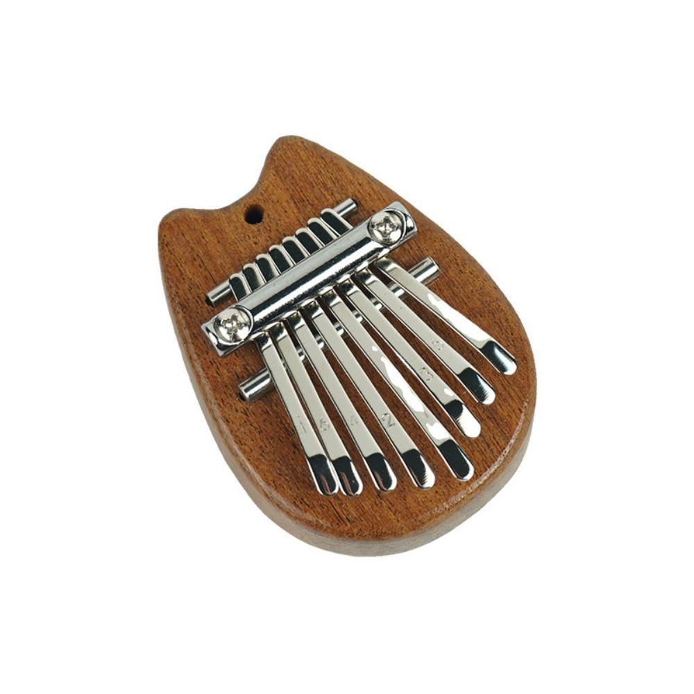 Mini Finger Piano Marimba Hand Piano Finger Harp 8 Keys Kalimba  Gift