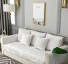 Silky Velvet Leather Sofa Covers Warm Towel Couch Cover Full Coverage Universal Winter Plush Non-slip Sofa Cover