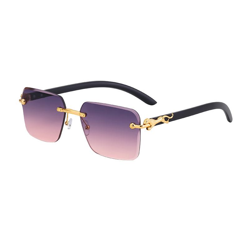 

Имитация древесины Леопардовые очки Ножки Солнцезащитные очки Мужские солнцезащитные очки с бриллиантовой отделкой Мужские солнцезащитные очки