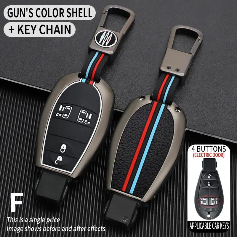 Car Key Cover Case And Shells Are Designed For Jeep Renegade Compass Grand Cherokee Chrysler 300C Wrangler  Dodge Accessories