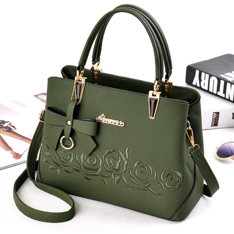 Women Bag Vintage Handbag Casual Tote Fashion Women Messenger Bags Shoulder Top-Handle PUrse Wallet