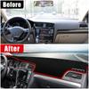 Car Dashboard Avoid Light Cover Anti-UV Pad Non-Slip Mat Carpets For Volkswagen VW Golf 7 MK7 2013 2014 2015 2016 2017