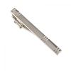 Fashion Metal Bar Necktie Clips Silver Clasp Tie Pins