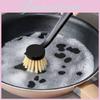 Dish Long Handle Brush Nonstick Pans Kitchen Utensil Cleaning Durable Plastic