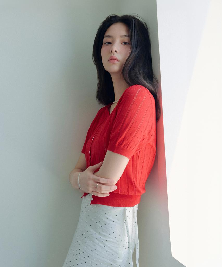 Roem See-Through Layered Skirt Rmwhg26R12