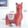 Cartoon Alpaca Succulent Flower Pot, Cute Animal Ceramic Potted Plant, Funny Desktop Decoration, Planters for Indoor Plants