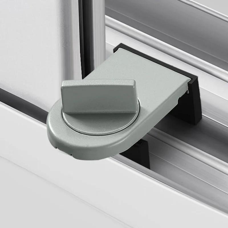 1PCS Sliding Sash Stopper Cabinet Lock Straps Door Security Anti-theft Lock Window Sliding Doors Lock Baby Kids Child Safety New