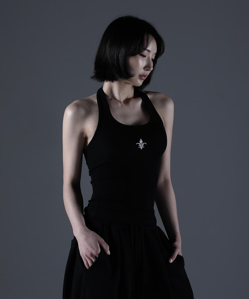 CARMID (W) Halterneck Sleeveless [Black]