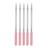 5Pcs Sewing Machine Needle Colorful Stainless Steel Needle Regular Point Machine Needle for Sewing Machine Accessories