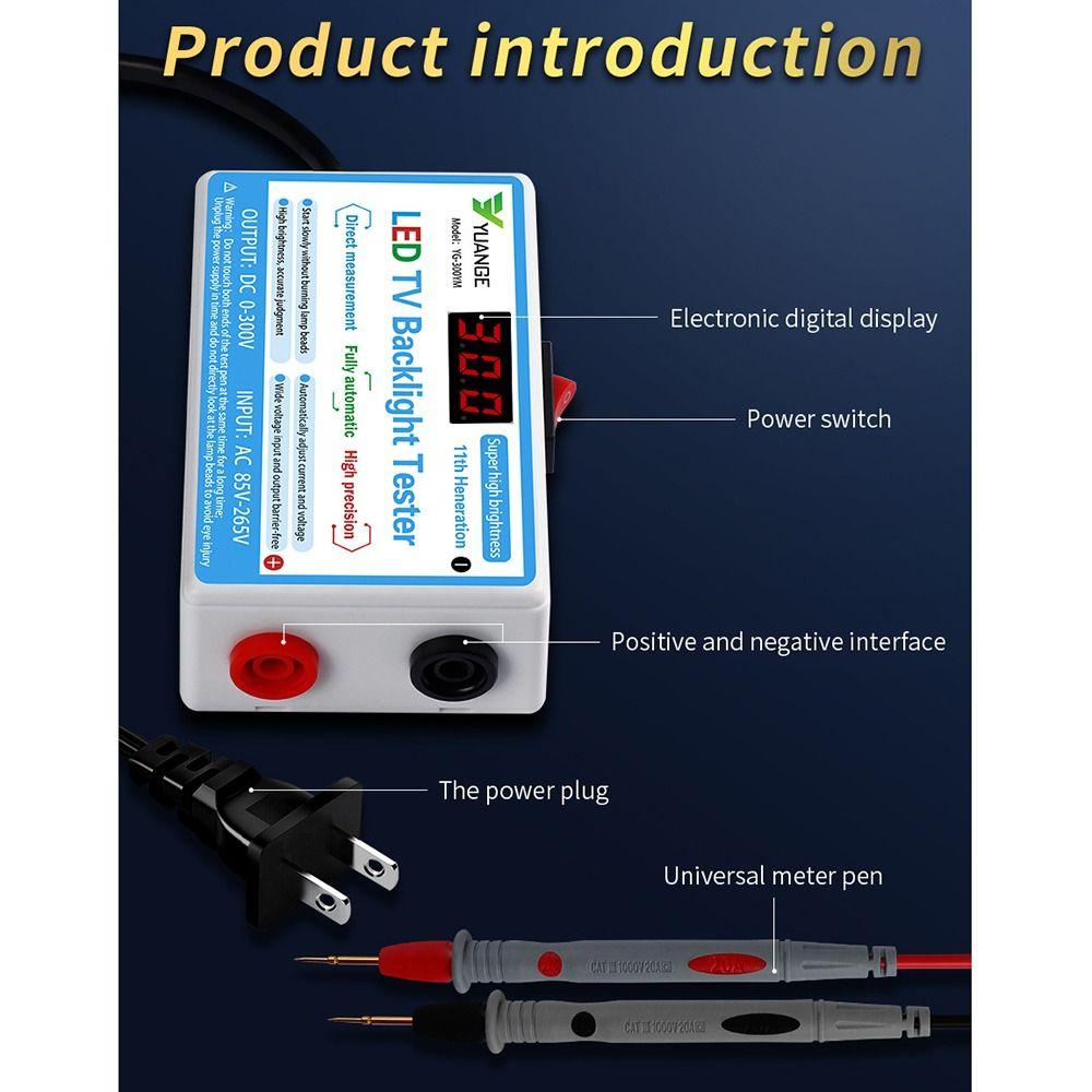 Digital Screen LED Strips Beads Test Tool LED Light Measurement Instruments  LED Lights Repair