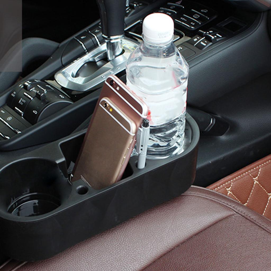 Car Console Cup Holder Multifunctional Sturdy Stable Stylish Car Seat Phone Crevice for Cars