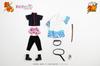 PICCODO ACTION DOLL TV Anime Sakata Gintoki PVC POM Fabric Deformed Doll "Gintama" & &