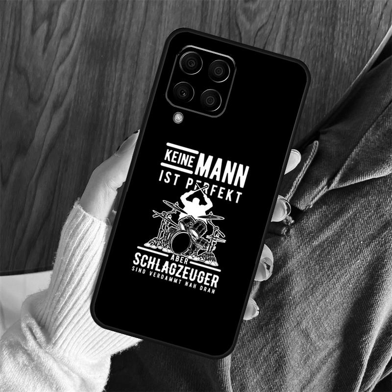 Drum Drumming Drummer Case For Samsung Galaxy M06 M16 M36 M56 M33 M15 M55 M31 M13 M12 M14 M53 M32 M52 M35 M34 M54