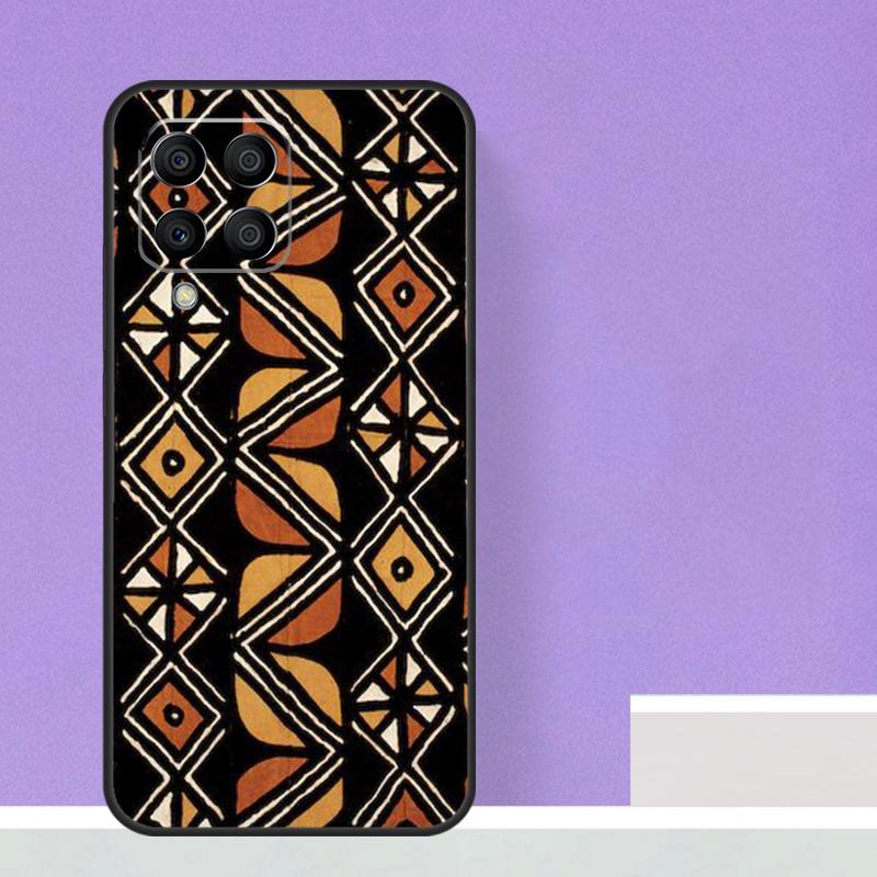 

African Wax Print Design Case For Samsung Galaxy M23 M20 M32 M52 M56 M16 M36 M54 M34 M14 M35 M55 M15 M11 M31 M13 M53 Samsung M33