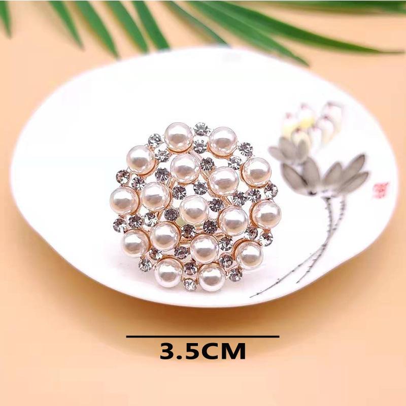 Korean Style Triple Ring Scarf Buckle - Elegant and Versatile Fashion Accessory